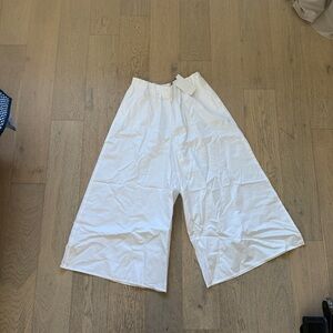 Zara Cropped Culotte Capris